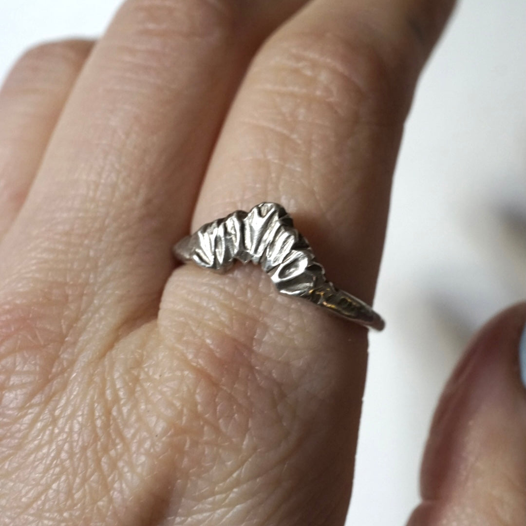 Sunburst Ring || Size 8