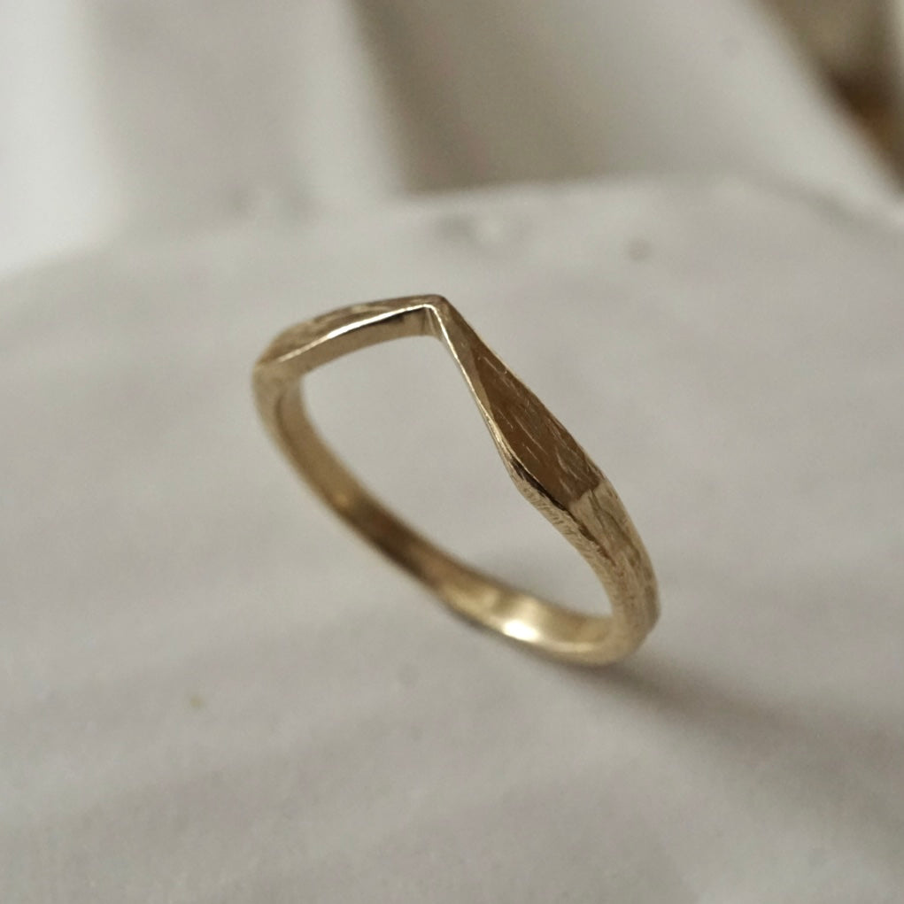 Geometric Arch Ring || Size 7.25