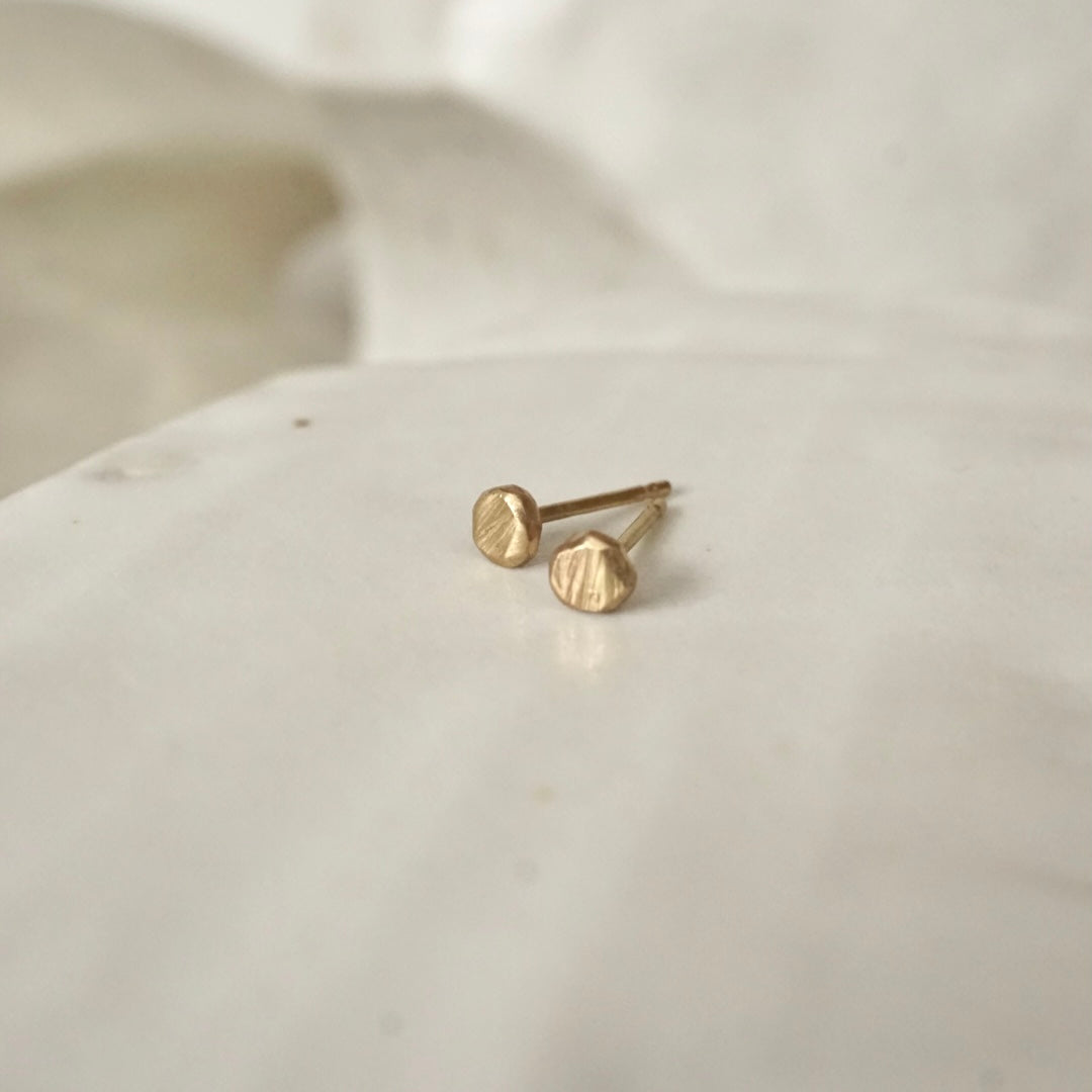Small Textured Earrings