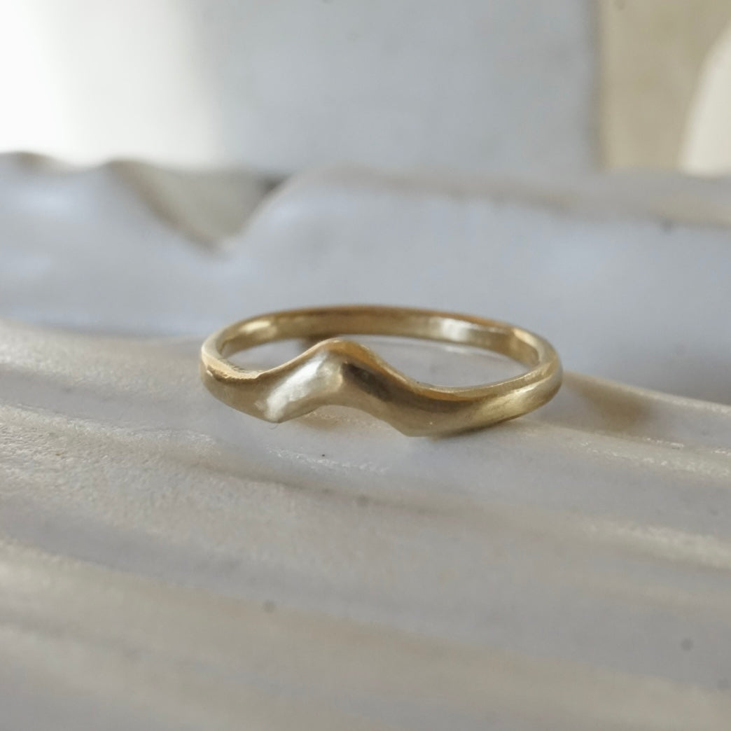 Smooth Arch Ring || Size 6.75