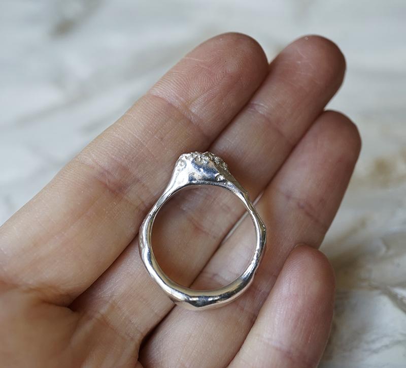 Folia Sculpture Ring