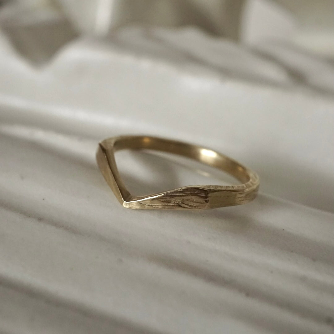 Geometric Arch Ring || Size 7.25