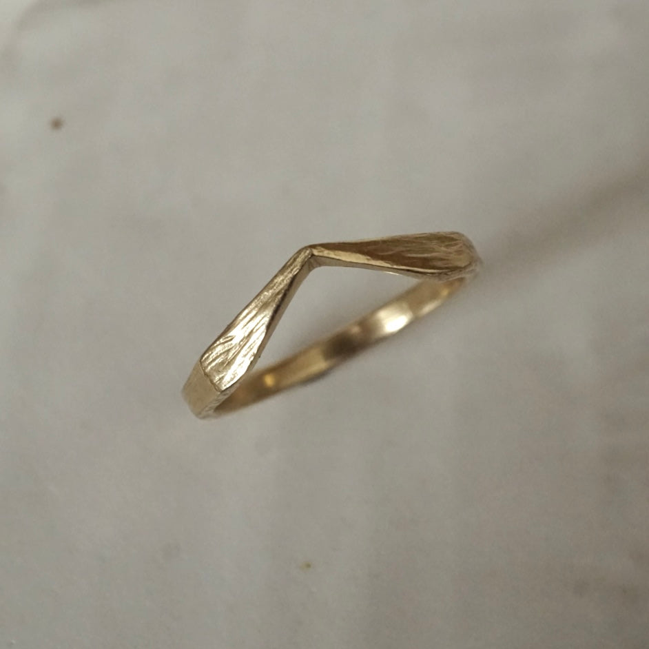 Geometric Arch Ring || Size 7.25
