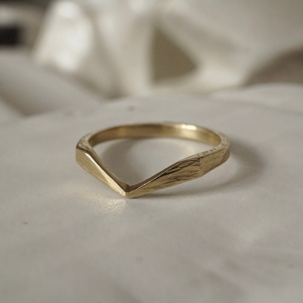 Geometric Arch Ring || Size 7.25