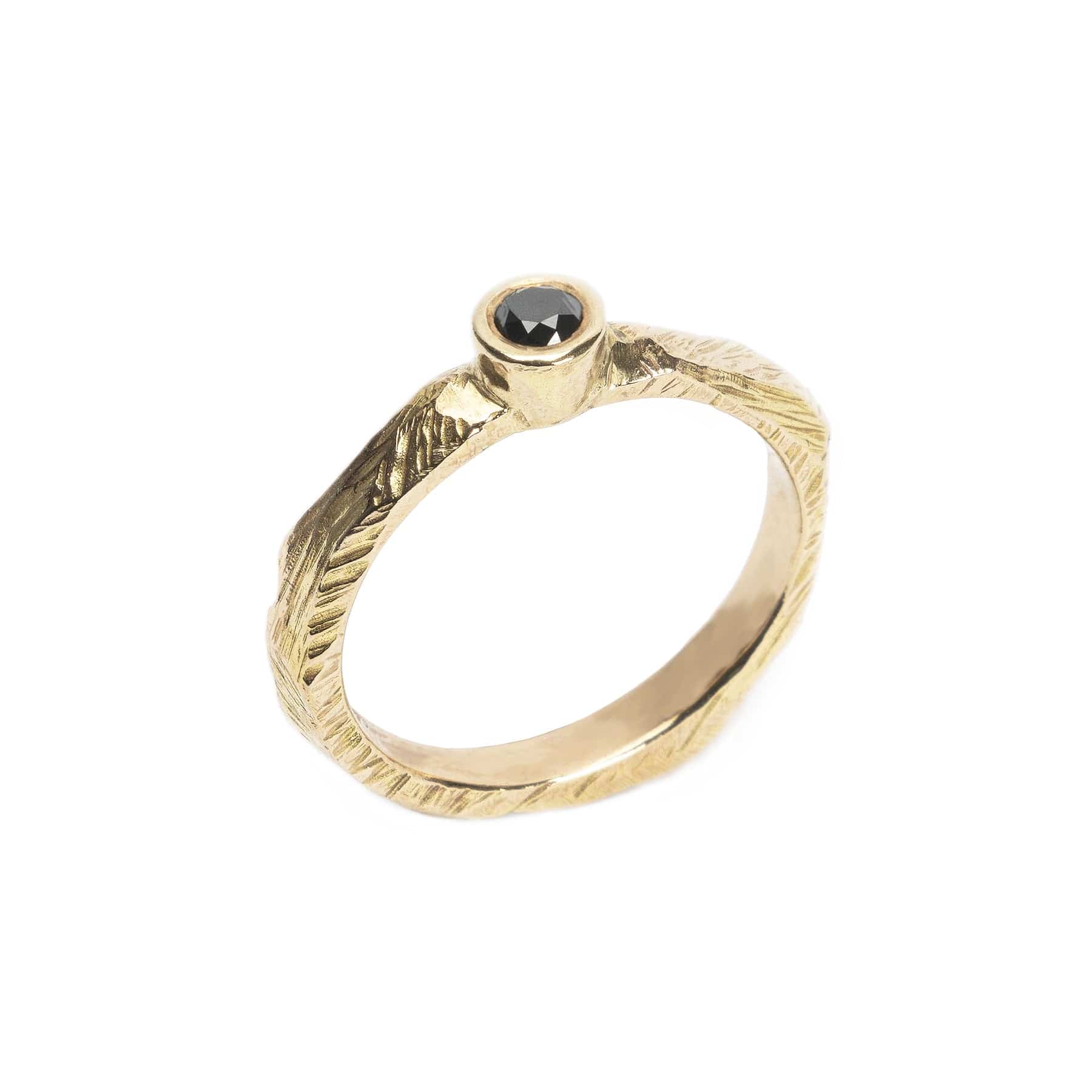 Raven Diamond Ring | Size 6