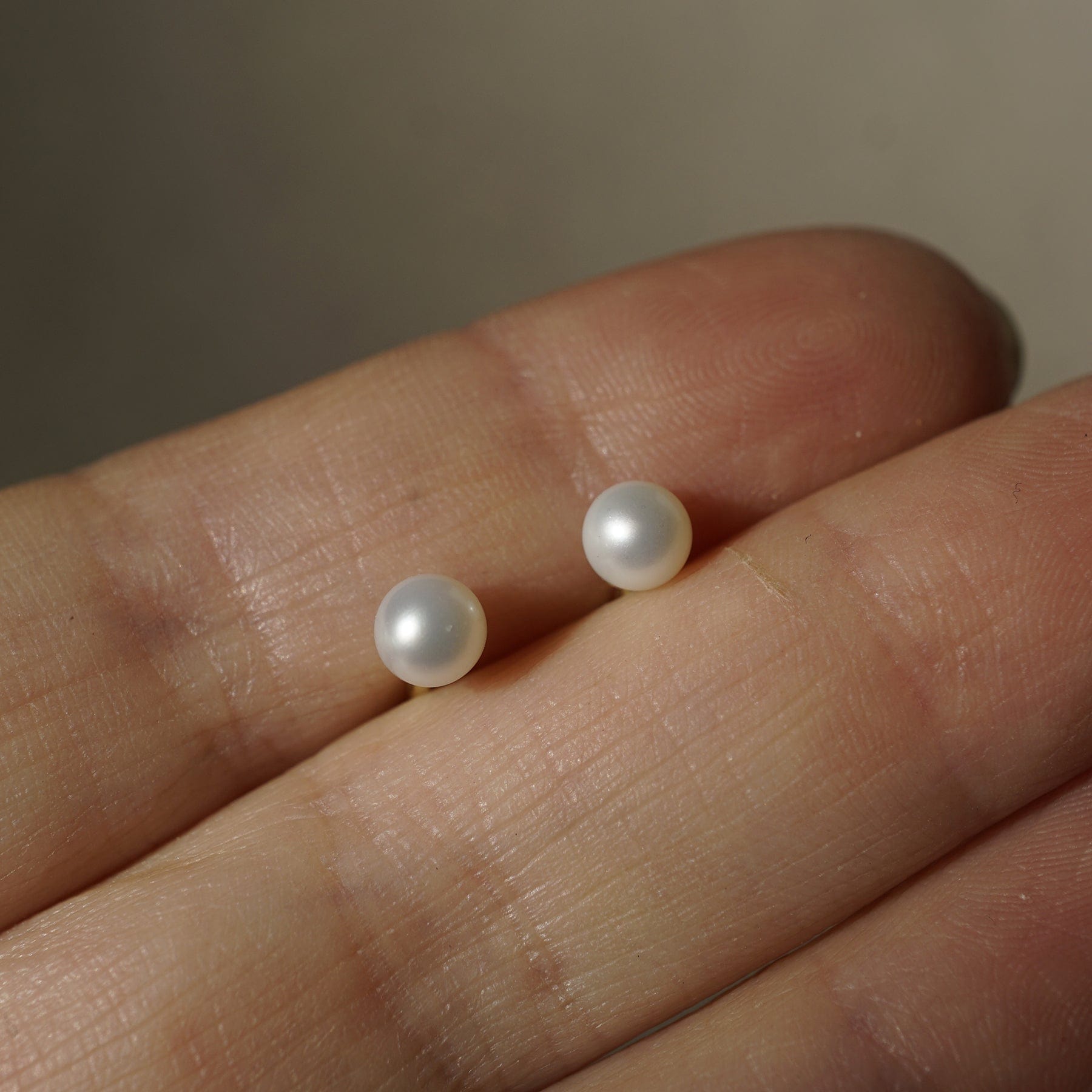 Lunar Pearl Earrings