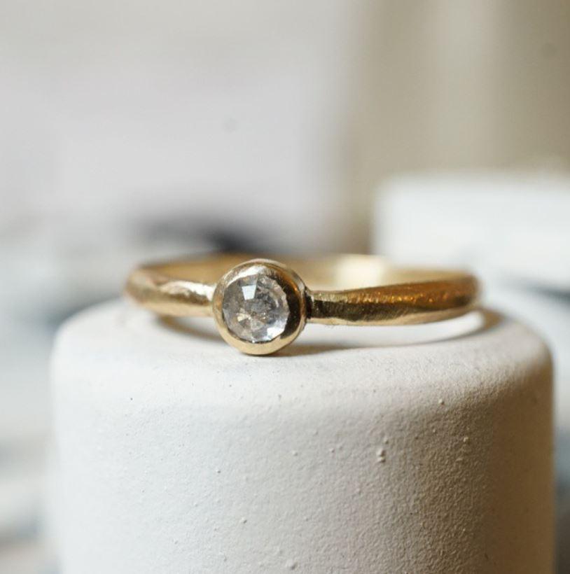Rosecut Diamond Ring | Size 6